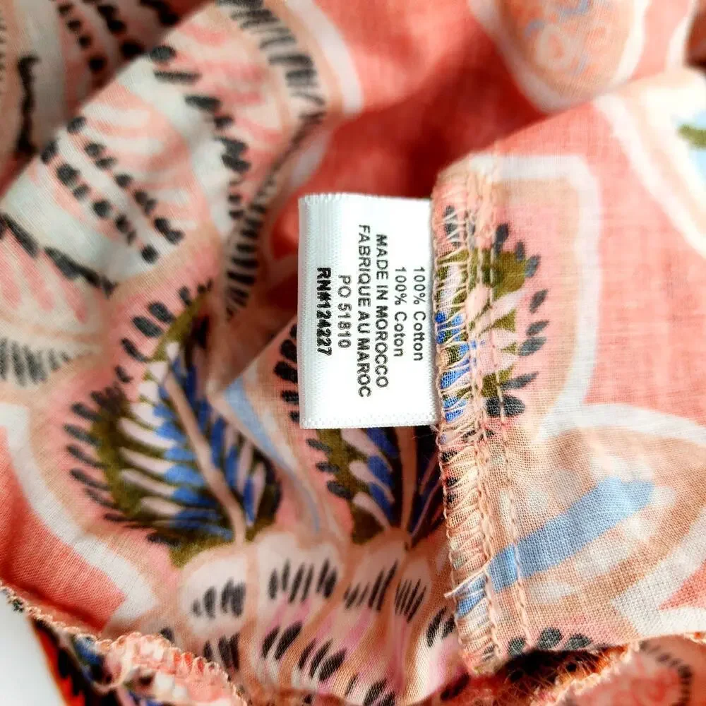 MISA Sari Floral Poplin Balloon-Sleeve Mini Dress - Picture 9 of 12